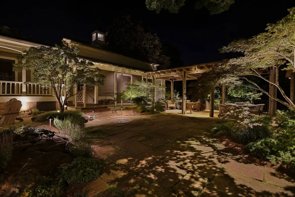 landscape lighting montgomery county texas