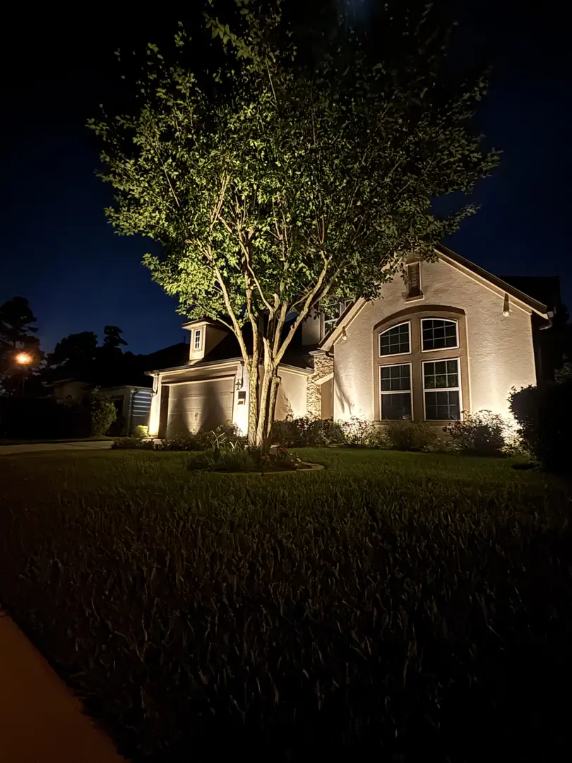 landscape lighting spring tx