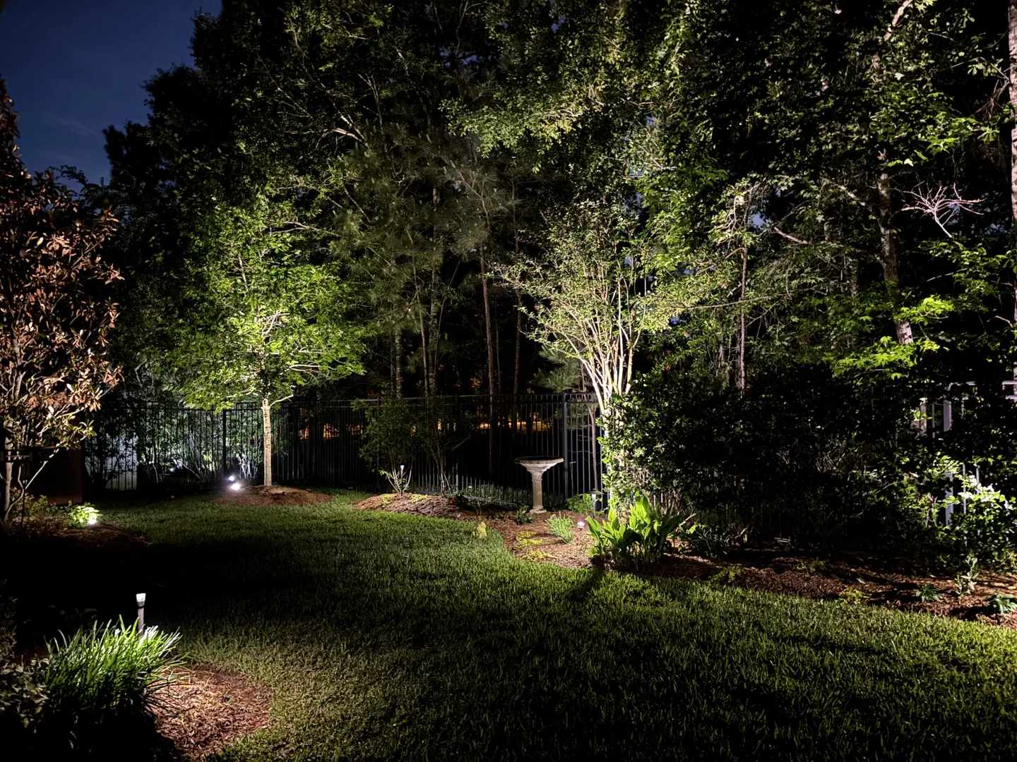 landscape lighting spring tx